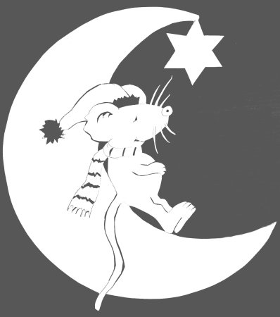 Трафареты на окна к новому году 2020