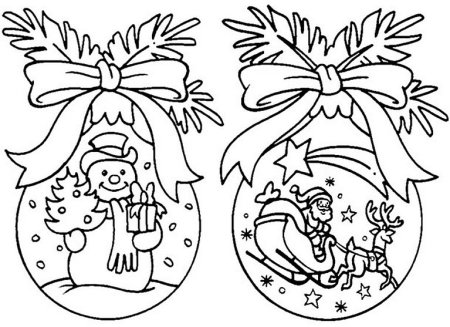 Трафареты на окна новогодние