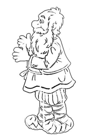 Вытынанки сказочные персонажи