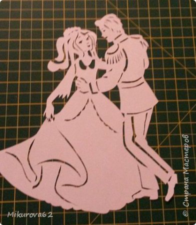 Вытынанка Золушка