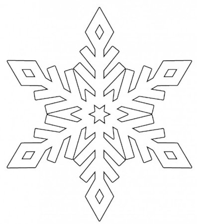 Снежинки для вырезания