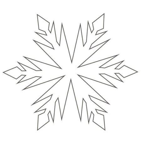 Снежинки для вырезания