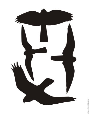 Наклейки для отпугивания птиц