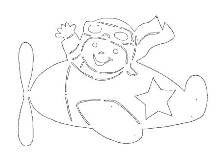 Трафареты на окна к 23 февраля