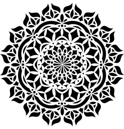 Круговой узор