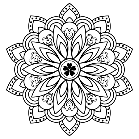 Мандала svg