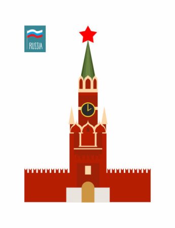 Кремлевская стена вектор