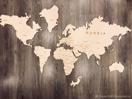 Деревянная карта