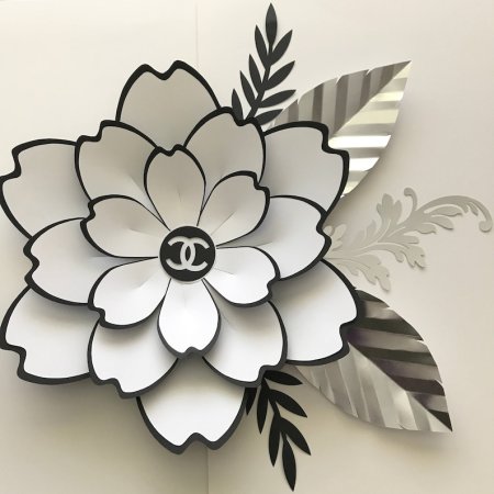Трафареты для объемных цветов на стену