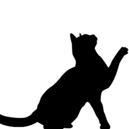 Силуэт кошки