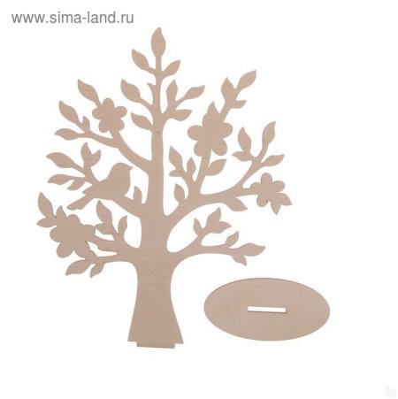 Дерево для украшений из фанеры