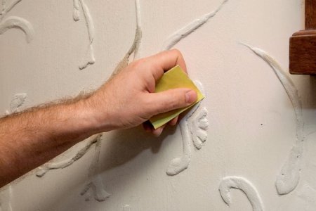 Трафареты для декора стен шпаклевкой