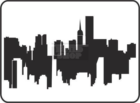 Очертания города