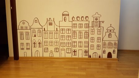 Трафареты в интерьере