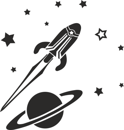 Трафареты космос