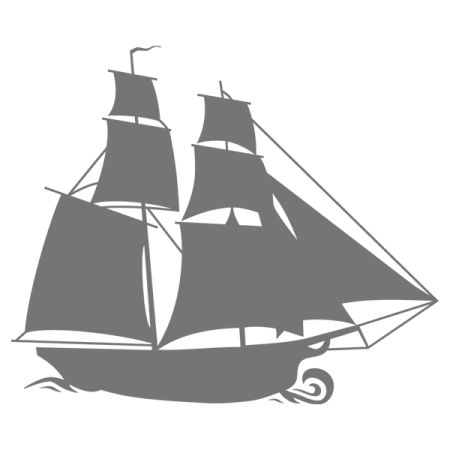 Силуэты морских кораблей
