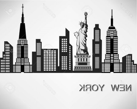 Город Нью Йорк вектор