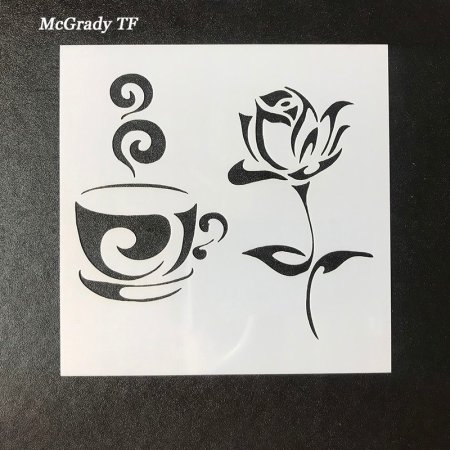 Кухонные трафареты для декора