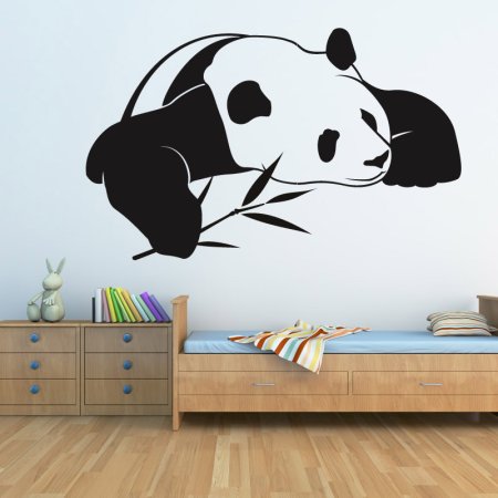 Трафарет панды на стену (48 фото)
