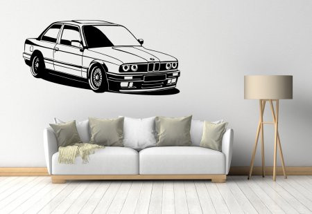 BMW e30 наклейки