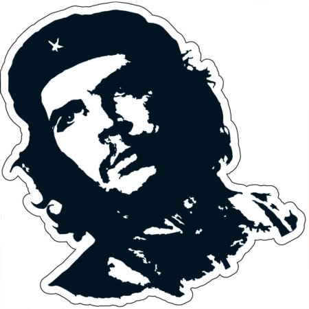 Наклейка "che Guevara" 10*10