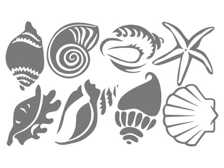 Трафареты для декора в ванной