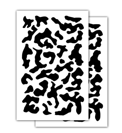 Трафарет для покраски под камуфляж