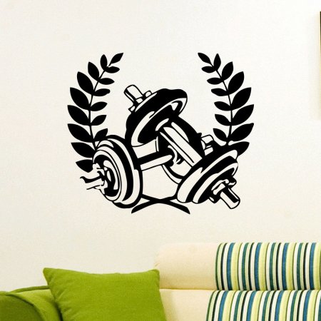 Спортивные трафареты для стен