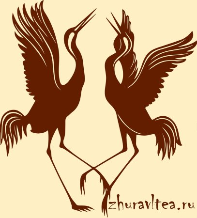 Журавль вектор