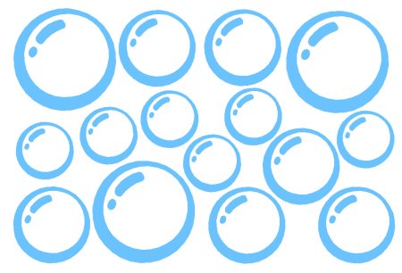 Наклейки на пузырьки