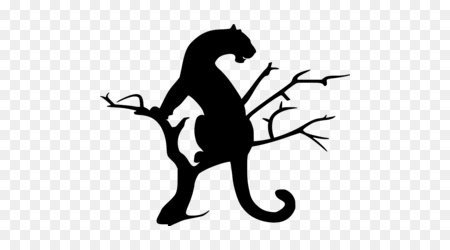 Силуэт пантеры