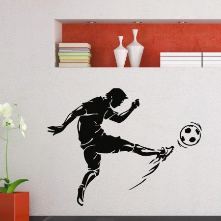 Трафарет футбола на стену (49 фото)