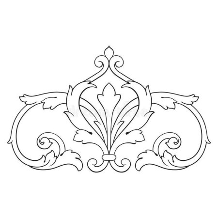 Орнамент Барокко простой