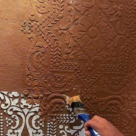 Трафареты для декоративной штукатурки