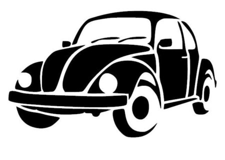 Очертания автомобиля
