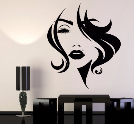 Наклейки для парикмахерской