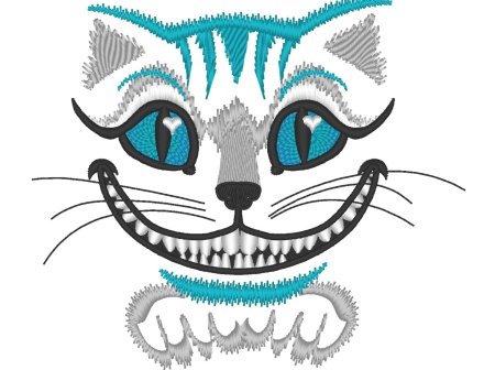 Улыбка Чеширского кота вектор