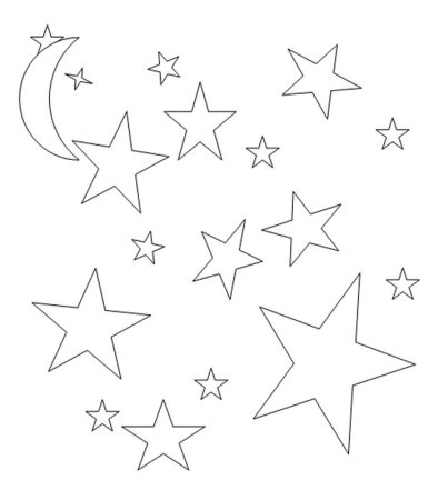 Трафарет звездного неба для стен (46 фото)