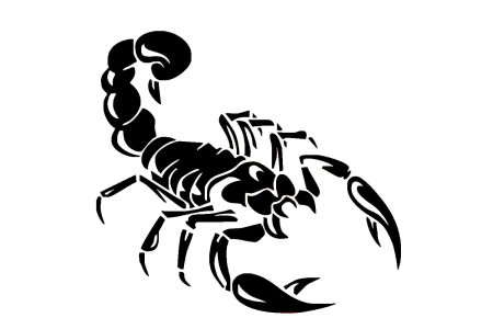 Наклейка Скорпион
