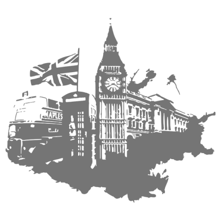 Трафарет Англия