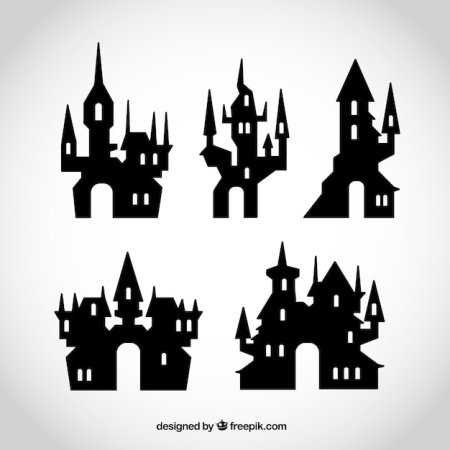 Замок в векторной графике