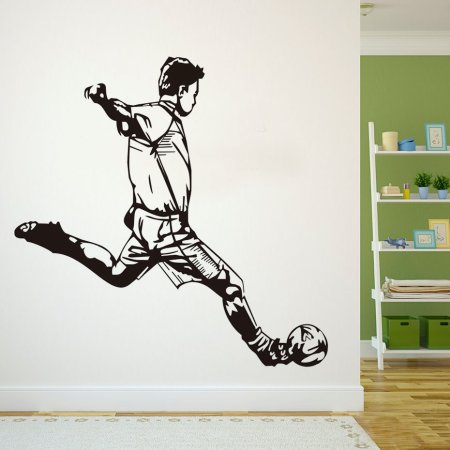 Трафарет на стену на тему спорт (50 фото)