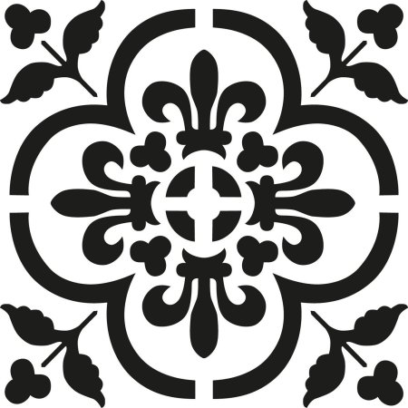 Трафаретные узоры