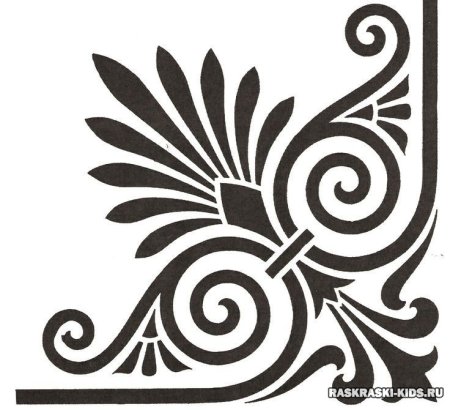 Трафарет узор