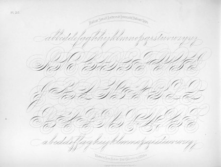 Spencerian каллиграфия