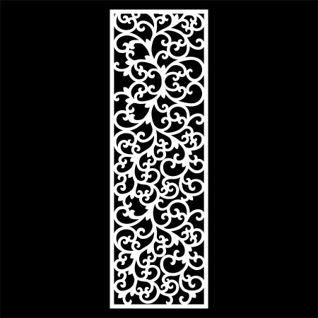 Резная панель МДФ вектор