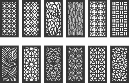 Орнамент для лазерной резки CNC vector DXF
