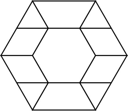 Шестиугольник 5на5