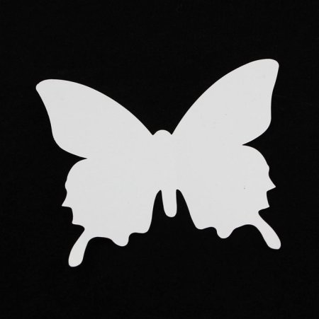 Трафареты бабочек для декора