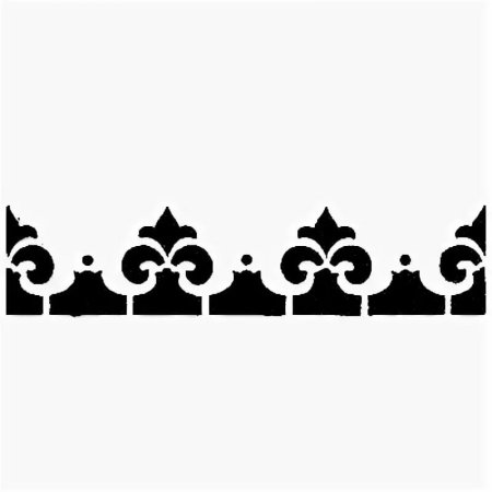 Трафарет "бордюр"